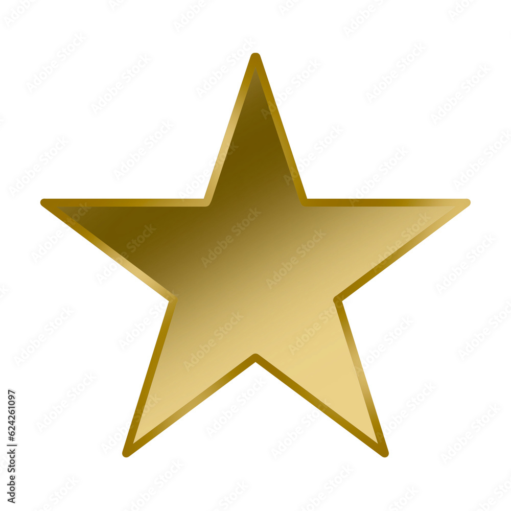 Obraz premium The cute star minimal style
