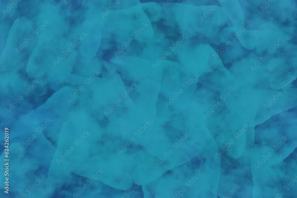 Abstract blue background texture, soft fog illustration, painted clouds. Distressed texture grunge, pastel colors. Abstract spots on blue background. Abstract blue background texture, soft fog illustration, painted clouds. Distressed texture grunge, pastel colors. Abstract spots on blue background.
