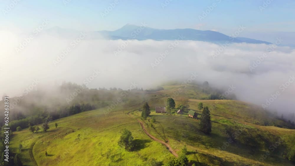 4k drone forward video (Ultra High Definition) of Stebnyi village. Picturesque evening view from flying drone of Carpathian mountains, Ukraine, Europe. Traveling concept background. 4k drone forward video (Ultra High Definition) of Stebnyi village. Picturesque evening view from flying drone of Carpathian mountains, Ukraine, Europe. Traveling concept background.