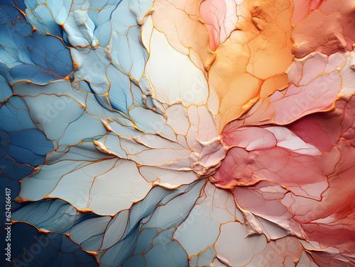 Marble structure pattern with a touch of pastel tones.