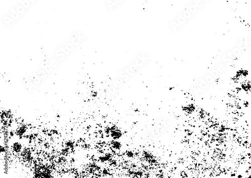 白黒のグランジパターン 069