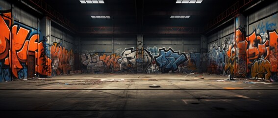 Graffiti wall abstract background. Idea for artistic pop art background backdrop.