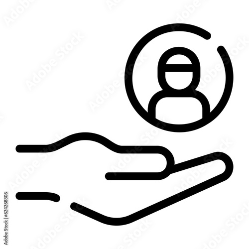 follower line icon
