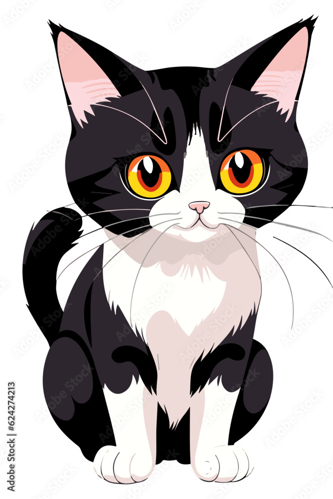 Cute little cat Cute little cat