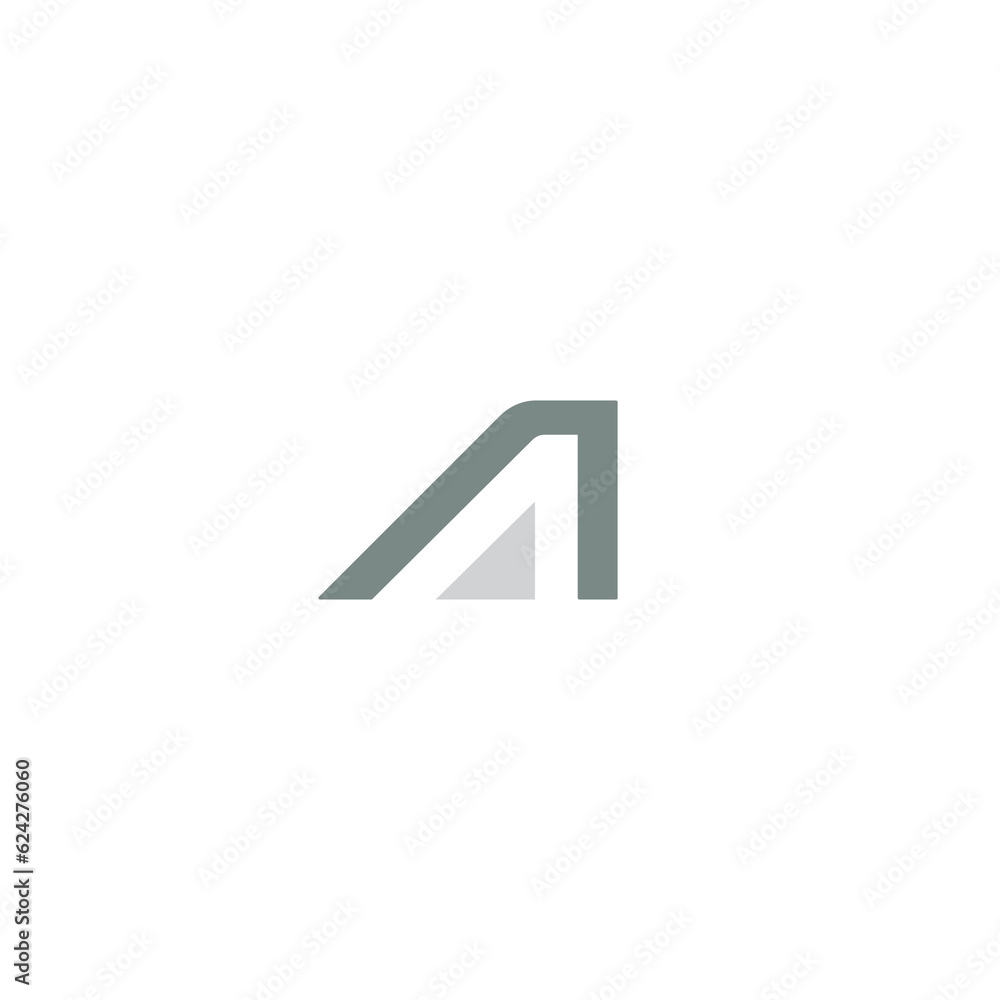 Letter A Logo Simple Design. Initial Letter A