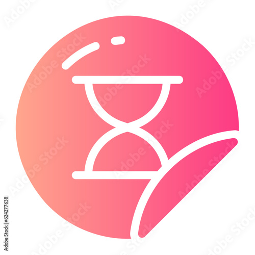due date gradient icon
