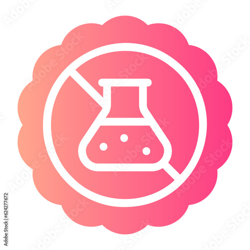 no preservatives gradient icon
