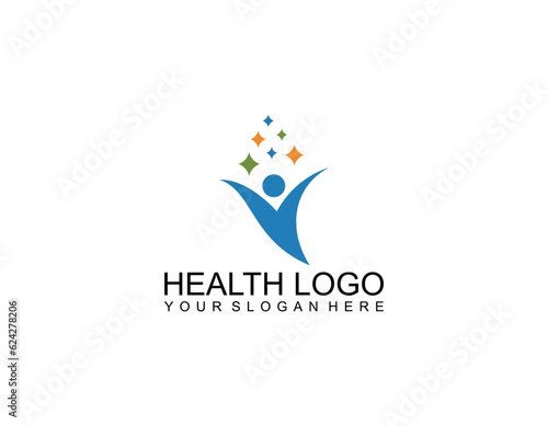 People Care Logo and Icon Template
