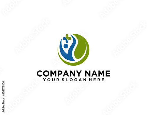 Abstract People symbol, togetherness and community concept design, creative hub, social connection icon, template and logo