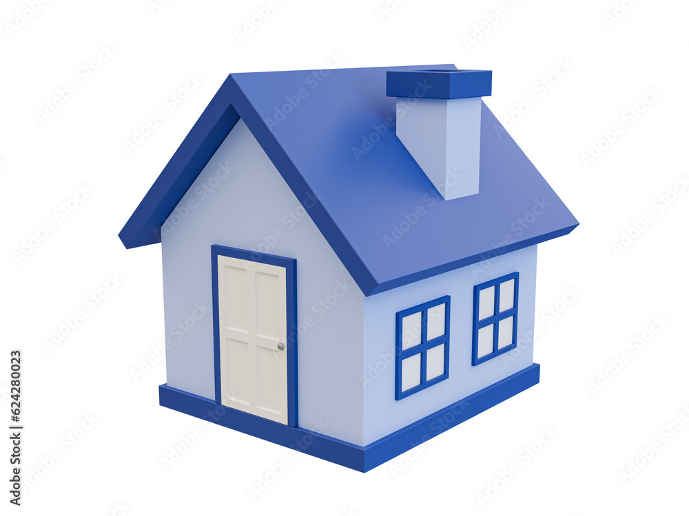 3d minimal house. real estate. property investment concept. 3d illustration. 3d minimal house. real estate. property investment concept. 3d illustration.