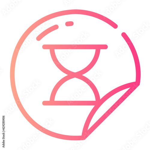 due date gradient icon