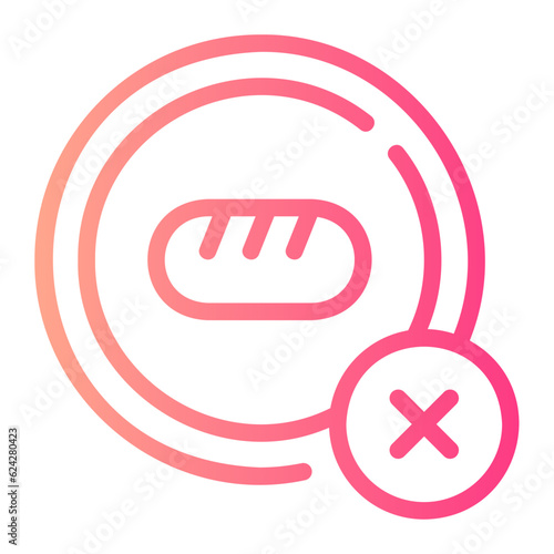 low carb gradient icon