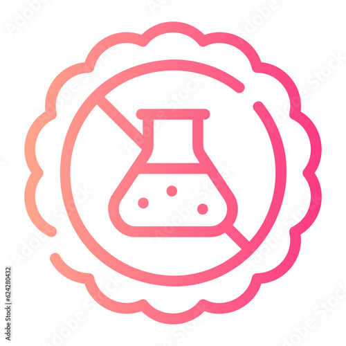 no preservatives gradient icon