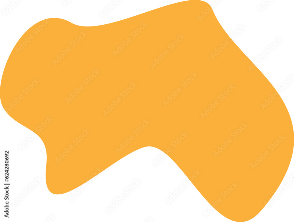 Abstrac blob shape vector element Abstrac blob shape vector element