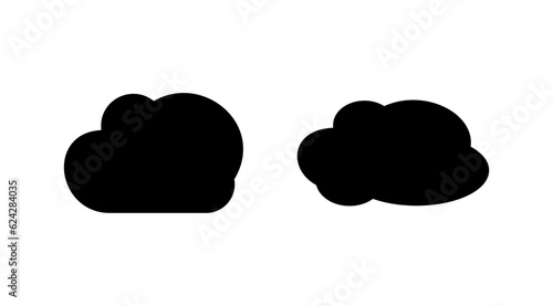 Cloud icon vector. cloud data. cloud services