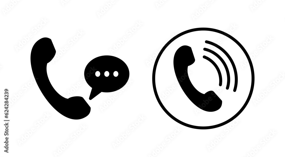 Call icon vector. phone icon vector Call icon vector. phone icon vector