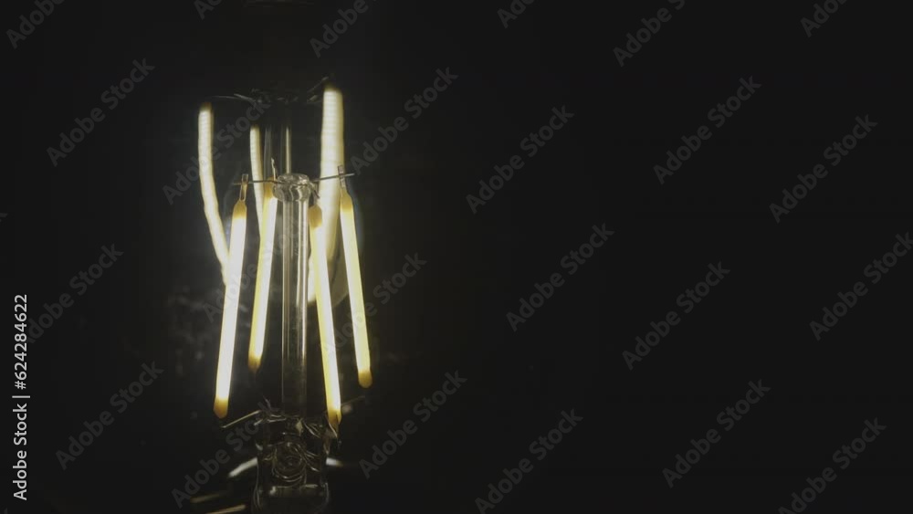 Edison lamp. Incandescent thread. To turn on the light. Warm lighting. The emergence of an idea. New thoughts. Brainstorm. Edison lamp. Incandescent thread. To turn on the light. Warm lighting. The emergence of an idea. New thoughts. Brainstorm.