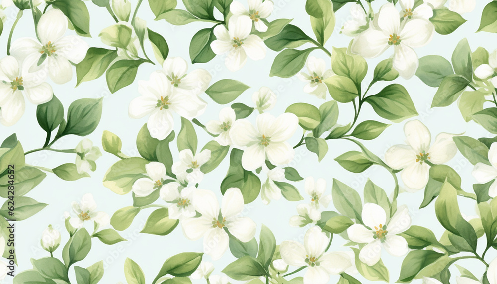 flowers pattern background