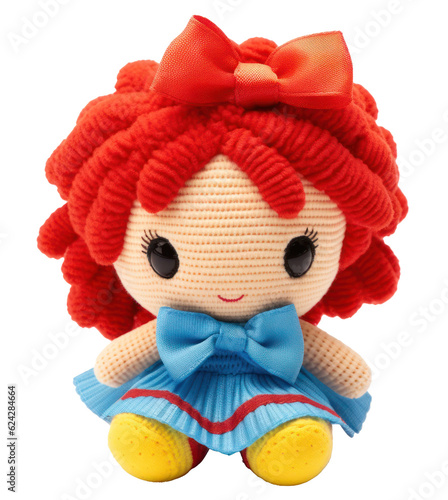 Childish toy isolated. Illustration AI Generative