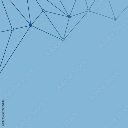 abstract low poly triangular line illustrations as decorative elements and ornament
