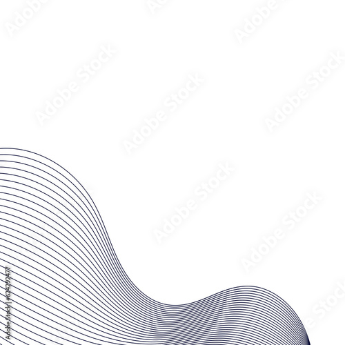  abstract wave curves as corner borders, elevating the overall look of the technology inspired background design.