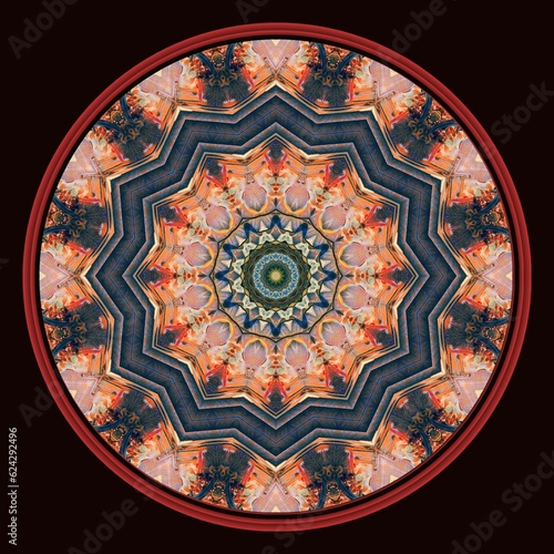 Abstract decorative mandala