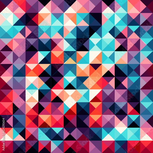 Seamless background pattern. Abstract geometric pattern. Vector image.