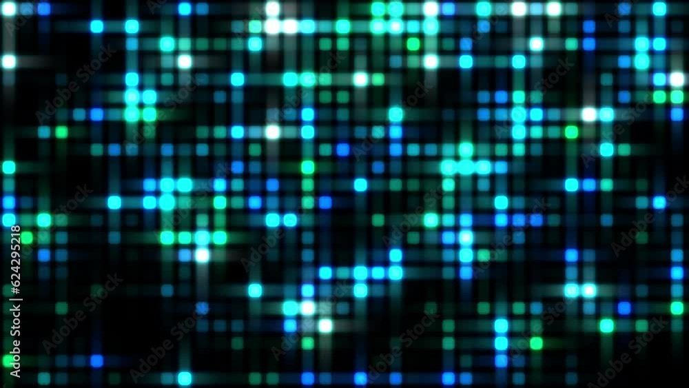 Dynamic animation of glowing, blinking lights, seamless loop Dynamic animation of glowing, blinking lights, seamless loop