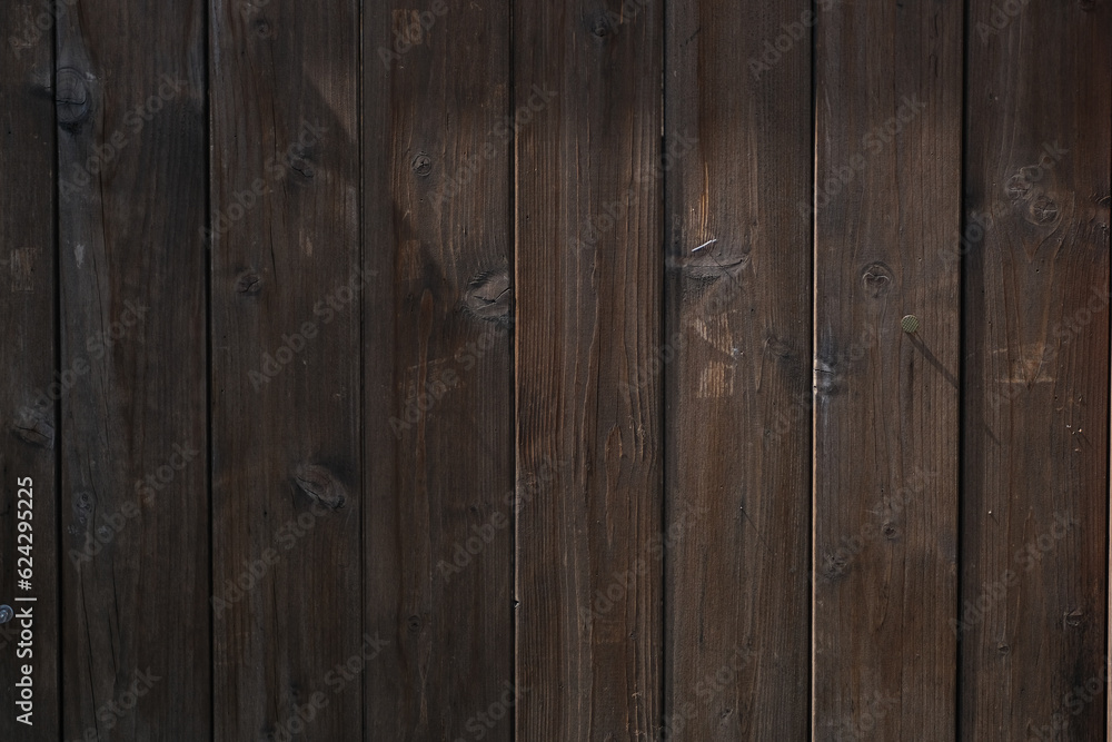 Naklejka premium 古い板壁