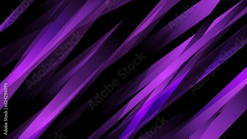 Violet geometric stripes abstract tech background