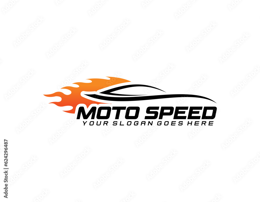 Sport Car Logo Design. Automotive, Car Showroom, Car Dealer Logo Design Vector Sport Car Logo Design. Automotive, Car Showroom, Car Dealer Logo Design Vector