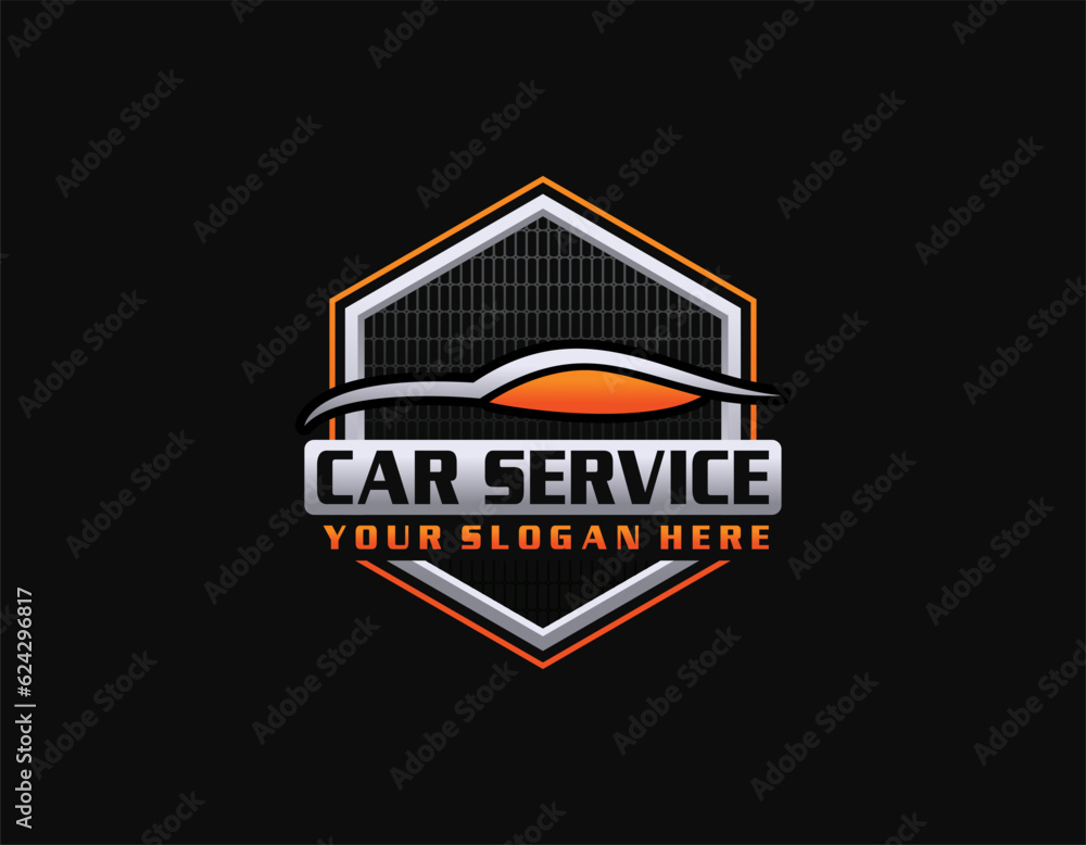 Sports car logo icon set. Motor vehicle silhouette emblems. Auto garage dealership brand identity design elements. Vector illustrations. Sports car logo icon set. Motor vehicle silhouette emblems. Auto garage dealership brand identity design elements. Vector illustrations.