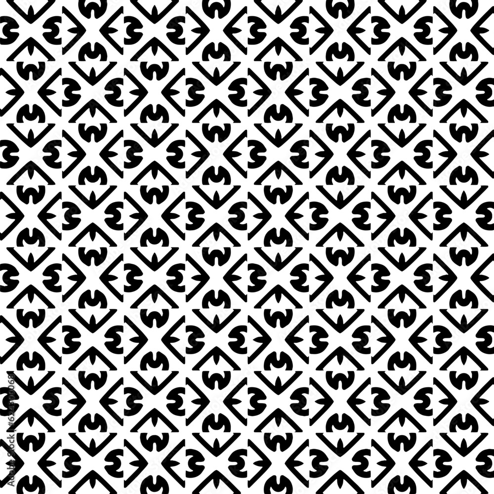 Simple repeating monochrome pattern. Abstract texture for fabric print, card, table cloth, furniture, banner, cover, invitation, decoration, wrapping.seamless repeating pattern. Black and white color. Simple repeating monochrome pattern. Abstract texture for fabric print, card, table cloth, furniture, banner, cover, invitation, decoration, wrapping.seamless repeating pattern. Black and white color.