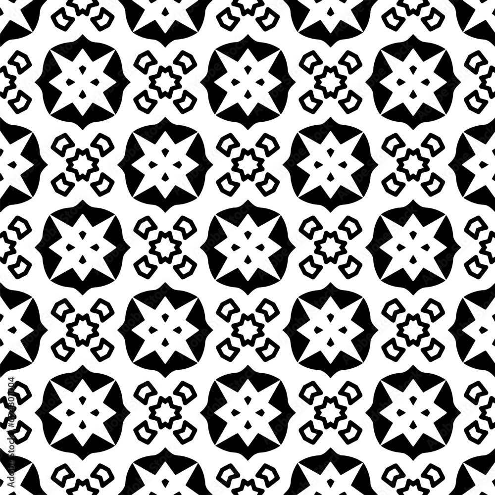 Simple repeating monochrome pattern. Abstract texture for fabric print, card, table cloth, furniture, banner, cover, invitation, decoration, wrapping.seamless repeating pattern. Black and white color. Simple repeating monochrome pattern. Abstract texture for fabric print, card, table cloth, furniture, banner, cover, invitation, decoration, wrapping.seamless repeating pattern. Black and white color.