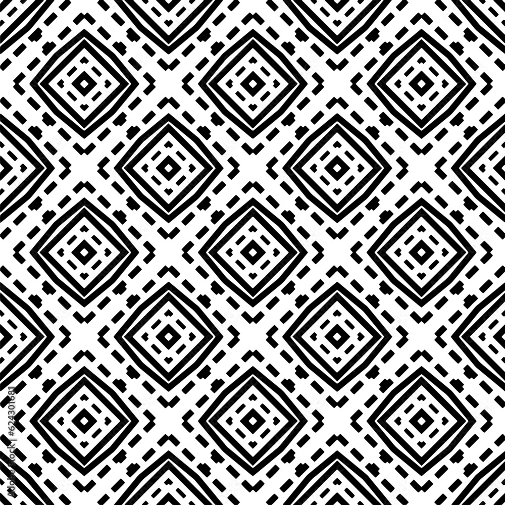 Simple repeating monochrome pattern. Abstract texture for fabric print, card, table cloth, furniture, banner, cover, invitation, decoration, wrapping.seamless repeating pattern. Black and white color. Simple repeating monochrome pattern. Abstract texture for fabric print, card, table cloth, furniture, banner, cover, invitation, decoration, wrapping.seamless repeating pattern. Black and white color.