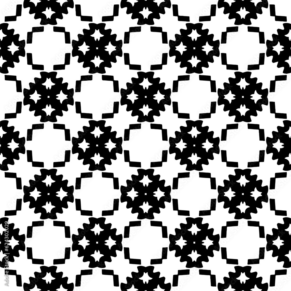Simple repeating monochrome pattern. Abstract texture for fabric print, card, table cloth, furniture, banner, cover, invitation, decoration, wrapping.seamless repeating pattern. Black and white color. Simple repeating monochrome pattern. Abstract texture for fabric print, card, table cloth, furniture, banner, cover, invitation, decoration, wrapping.seamless repeating pattern. Black and white color.
