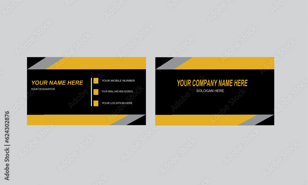corporate business card design for personal identity corporate business card design for personal identity