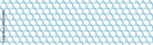 hexagon geometric pattern. seamless hex background. abstract honeycomb cell. vector illustration. design for the background flyers, ad honey, fabric, clothes, texture, textile pattern