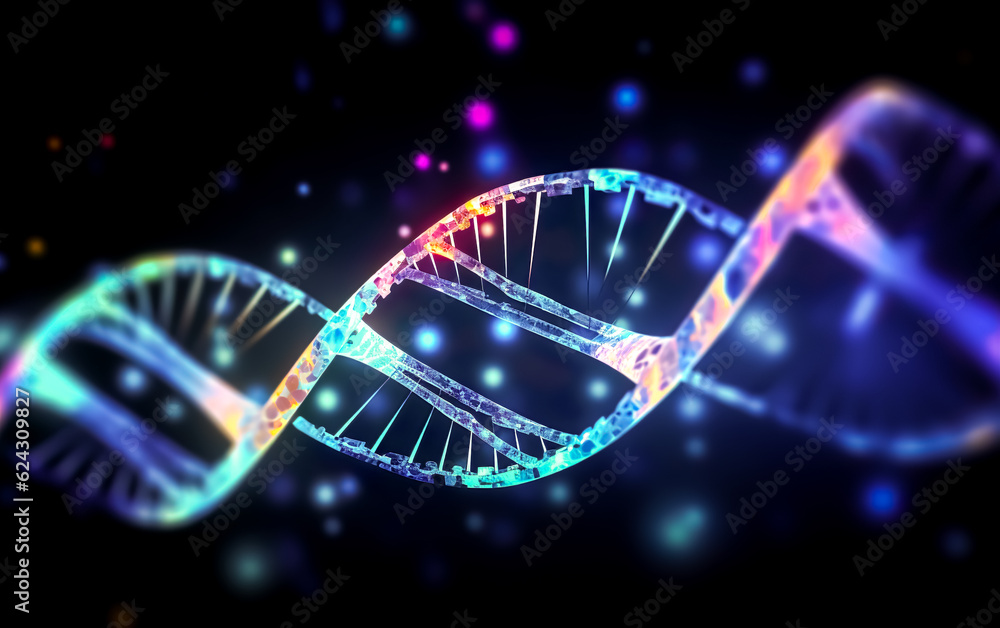 Anti aging genome editing concepts with dna molecule structure. Medical technology or biotechnology.futuristic research.generative ai images. Anti aging genome editing concepts with dna molecule structure. Medical technology or biotechnology.futuristic research.generative ai images.