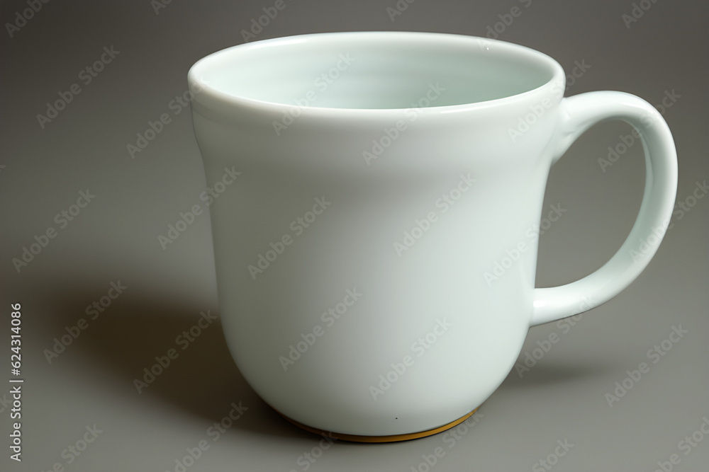 white cup, generative ai white cup, generative ai