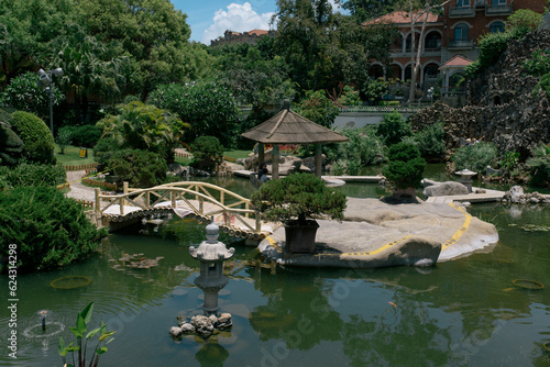 Shuzhuang Garden, Traditional Chinese Garden, Gulangyu, Xiamen, Fujian Province, China photo