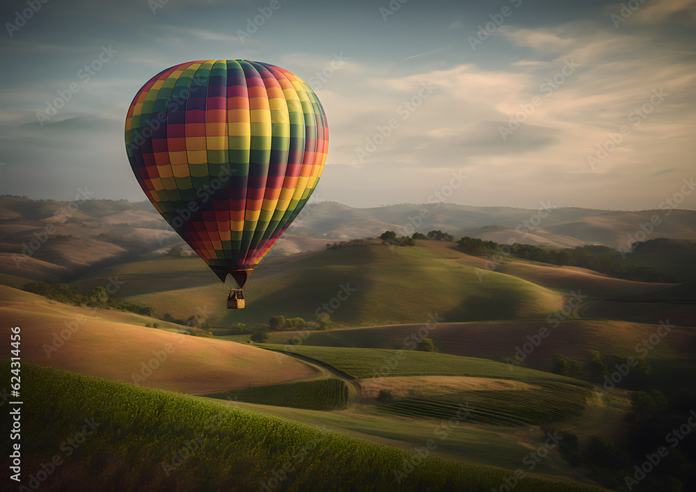 Fototapeta premium hot air balloon