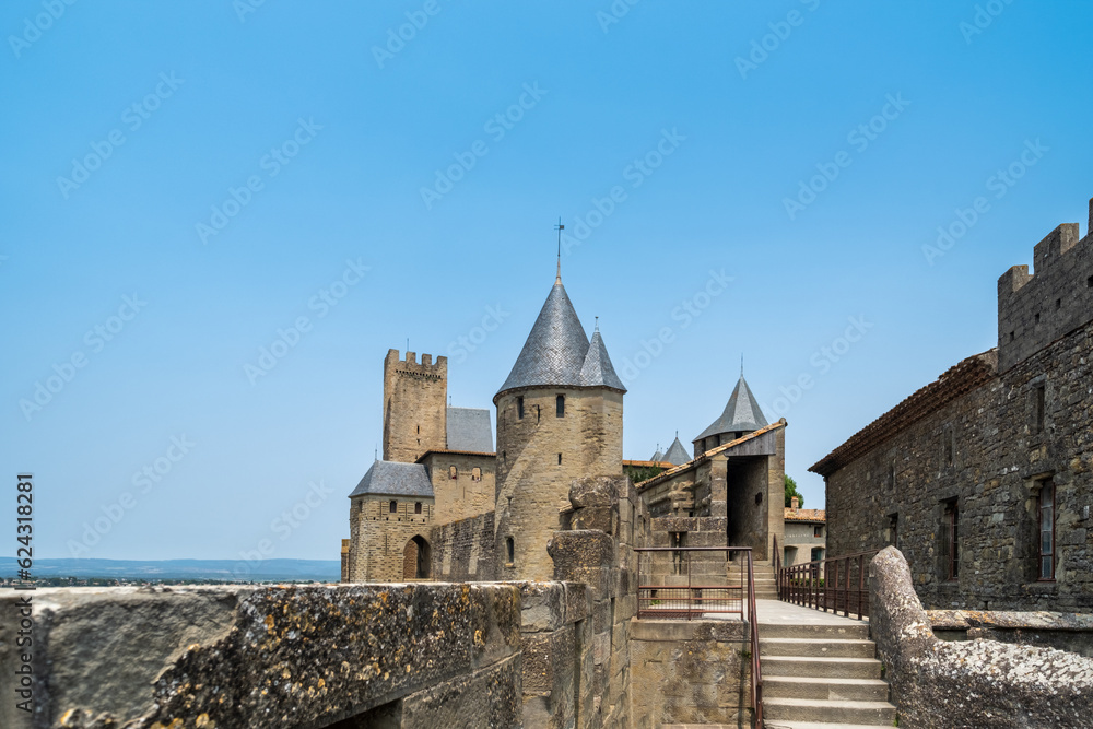 Fortress of Carcassonne in France