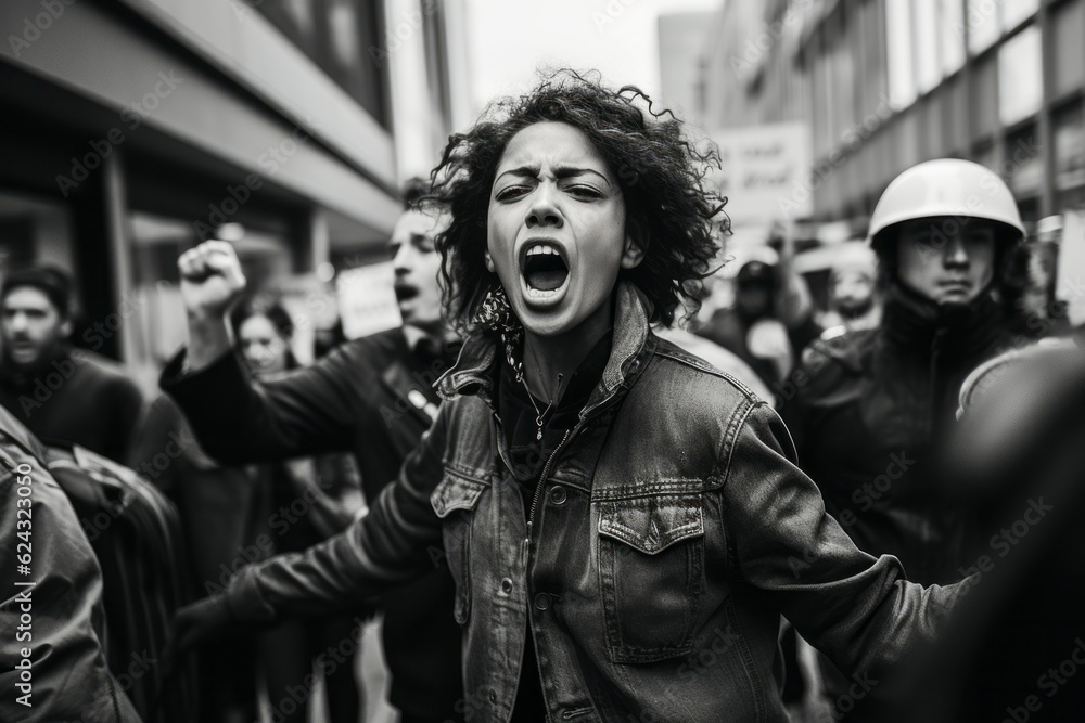 Angry Demonstrations: A Powerful Display of Frustration and Hostility