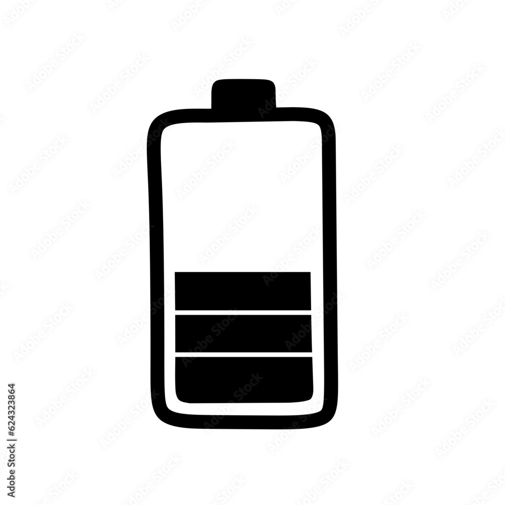 Battery charge indicator icons Battery charge indicator icons