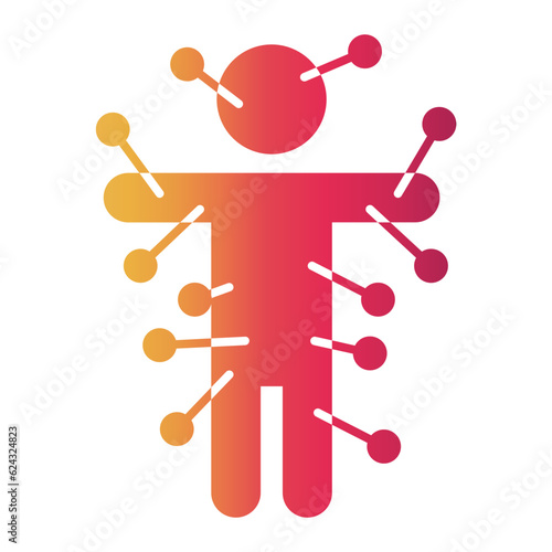 voodoo doll icon