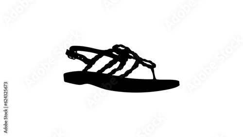 Braid Sandal silhouette