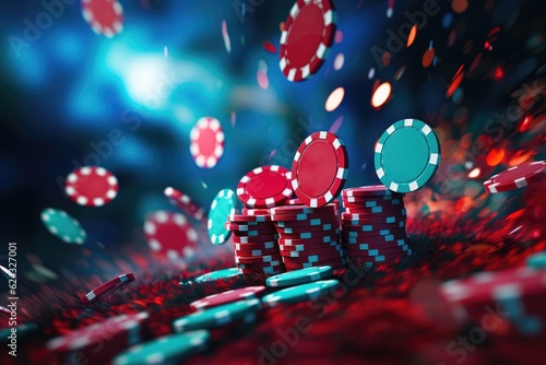 Leinwand Poster Online casino blackjack poker game, bookmaker bets