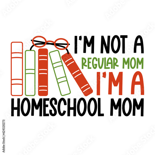 Homeschool svg bundle lettering. illustration vector poster, background, postcard, banner, window. Vector illustration