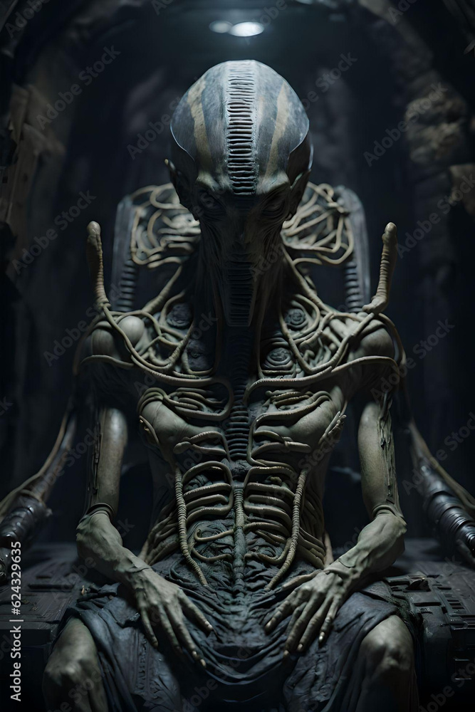 Imágenes de Alienígencas generadas por ordenador. Imágenes de Alienígencas generadas por ordenador.